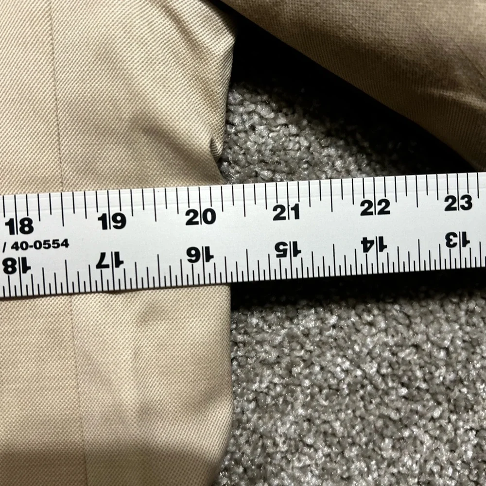 The Blk Tux TOLLEGNO 1900 Men's Jacket 40R Tan Merino Wool Jacket Blazer
